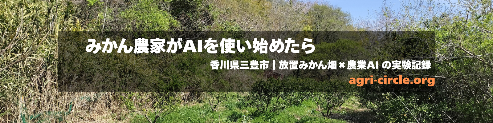 みかん農家がAIを使い始めたら